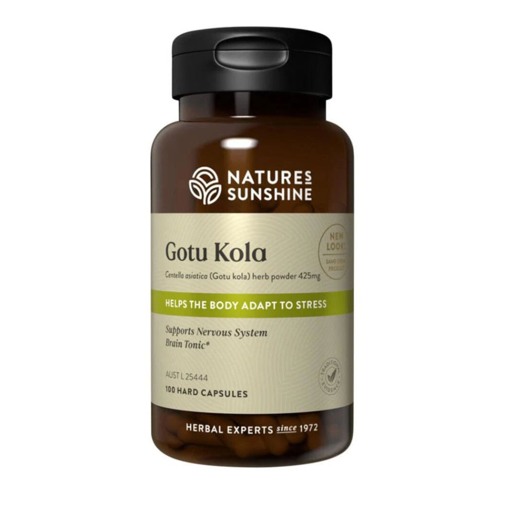 Nature's Sunshine Gotu Kola 100 Capsules
