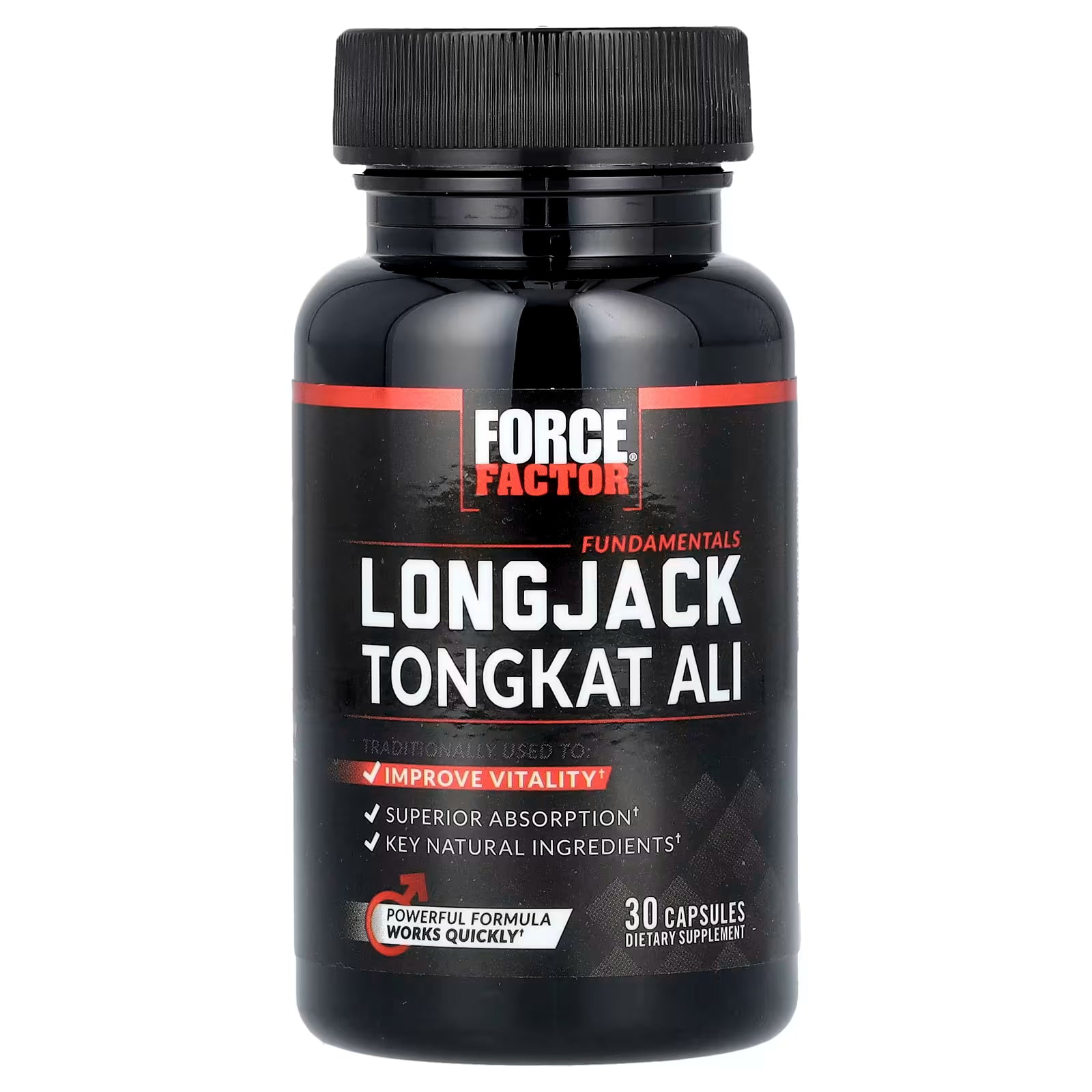 Force Factor Longjack Tongkat Ali (30 Capsules)