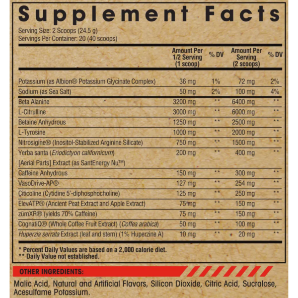 ARN Harness Preworkout 20/40 Servings