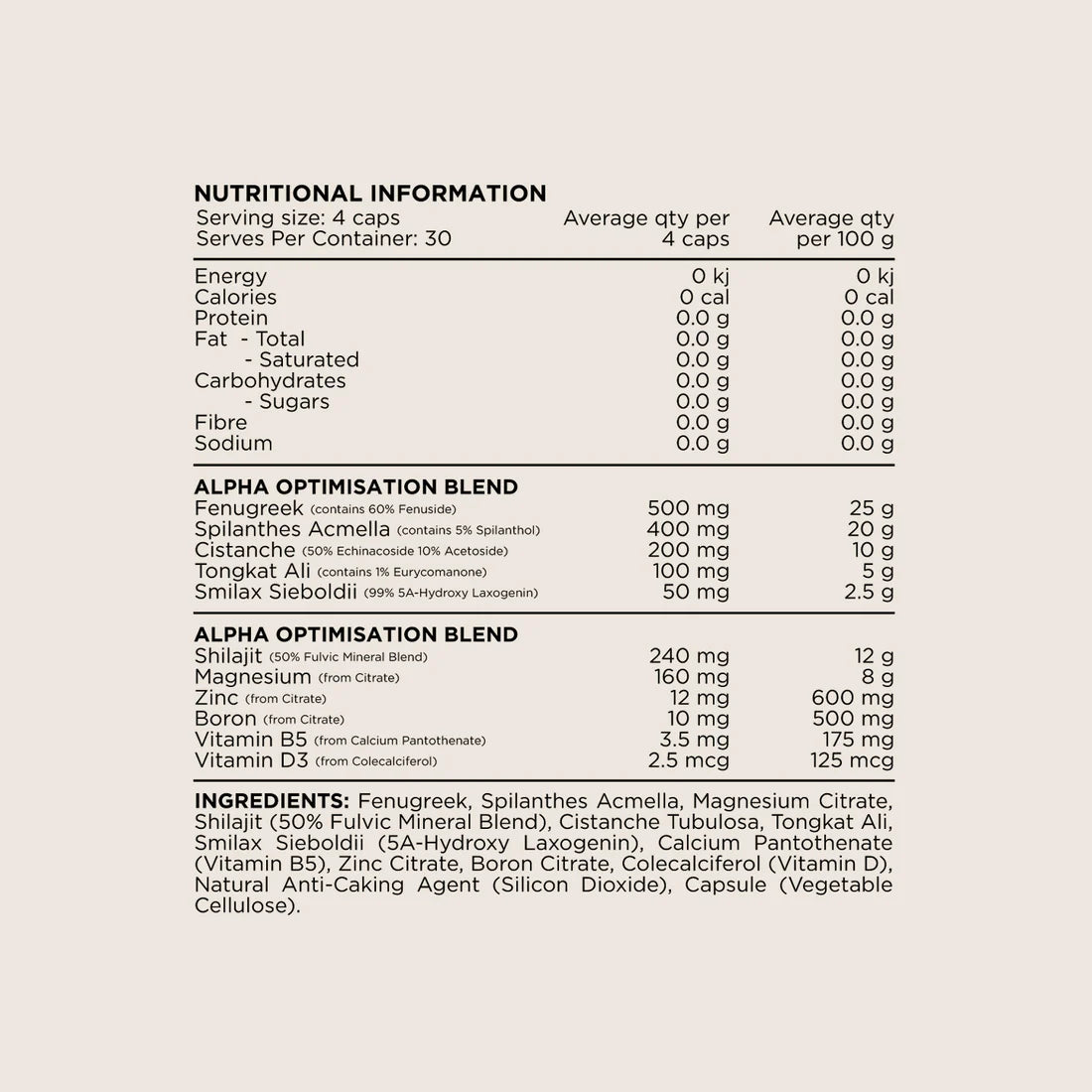 Switch Nutrition Alpha