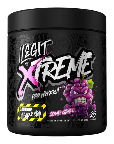 Legit XTREME Pre Workout 25 Serves 525g