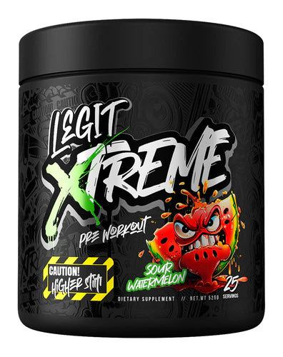 Legit XTREME Pre Workout 25 Serves 525g