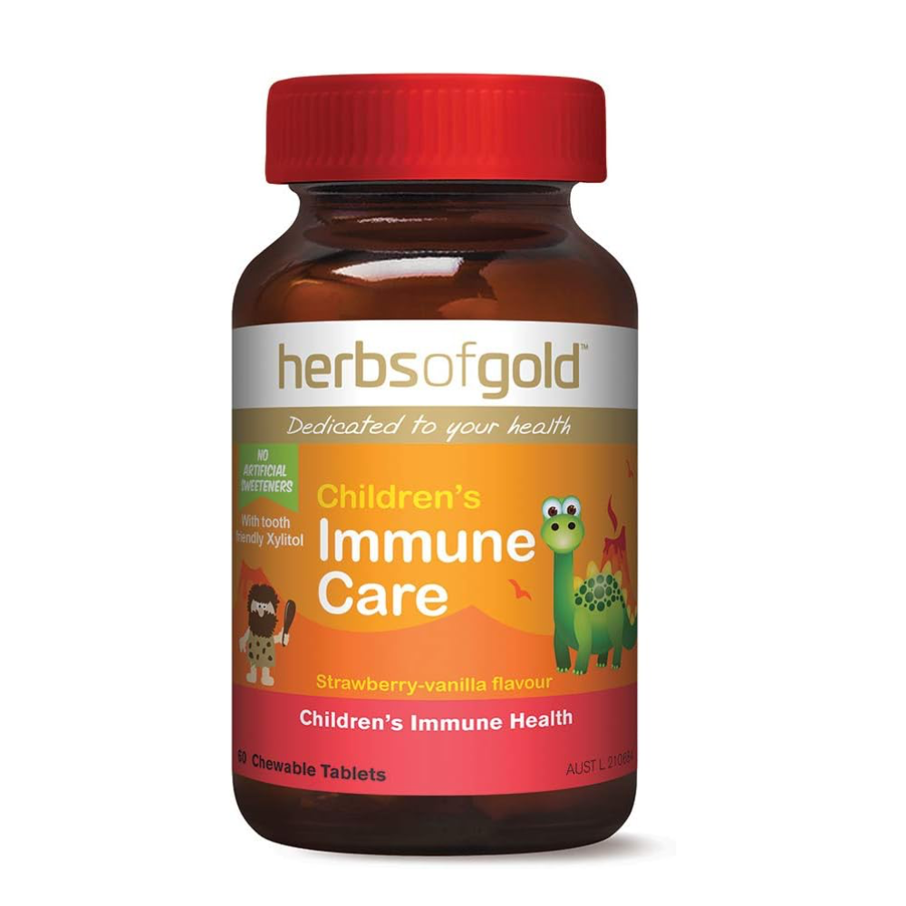 Herbs Of Gold Children's Immune Care (60 Chewable Tablets)