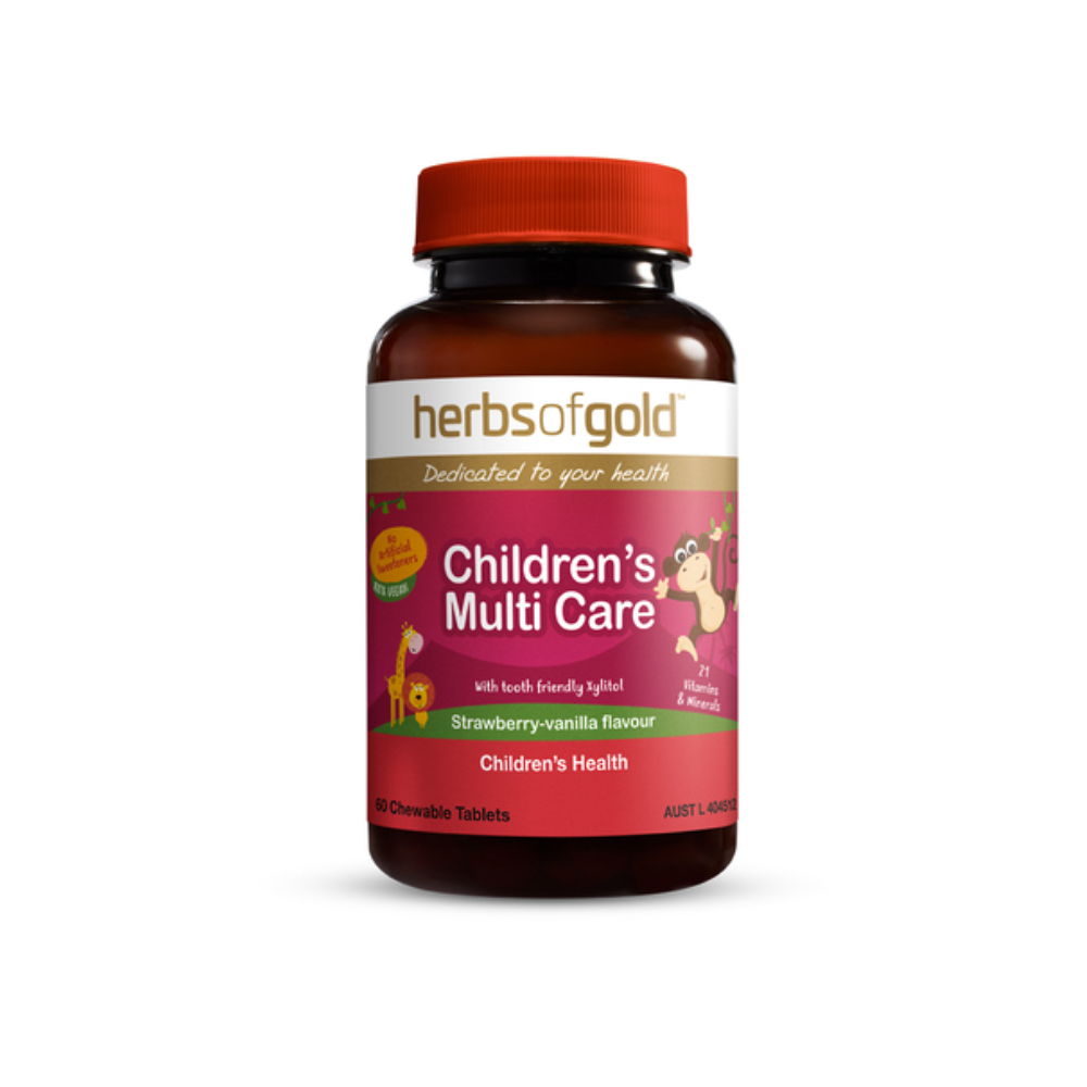 Herbs Of Gold Children's Multi-Care (60 Chewable Tablets)