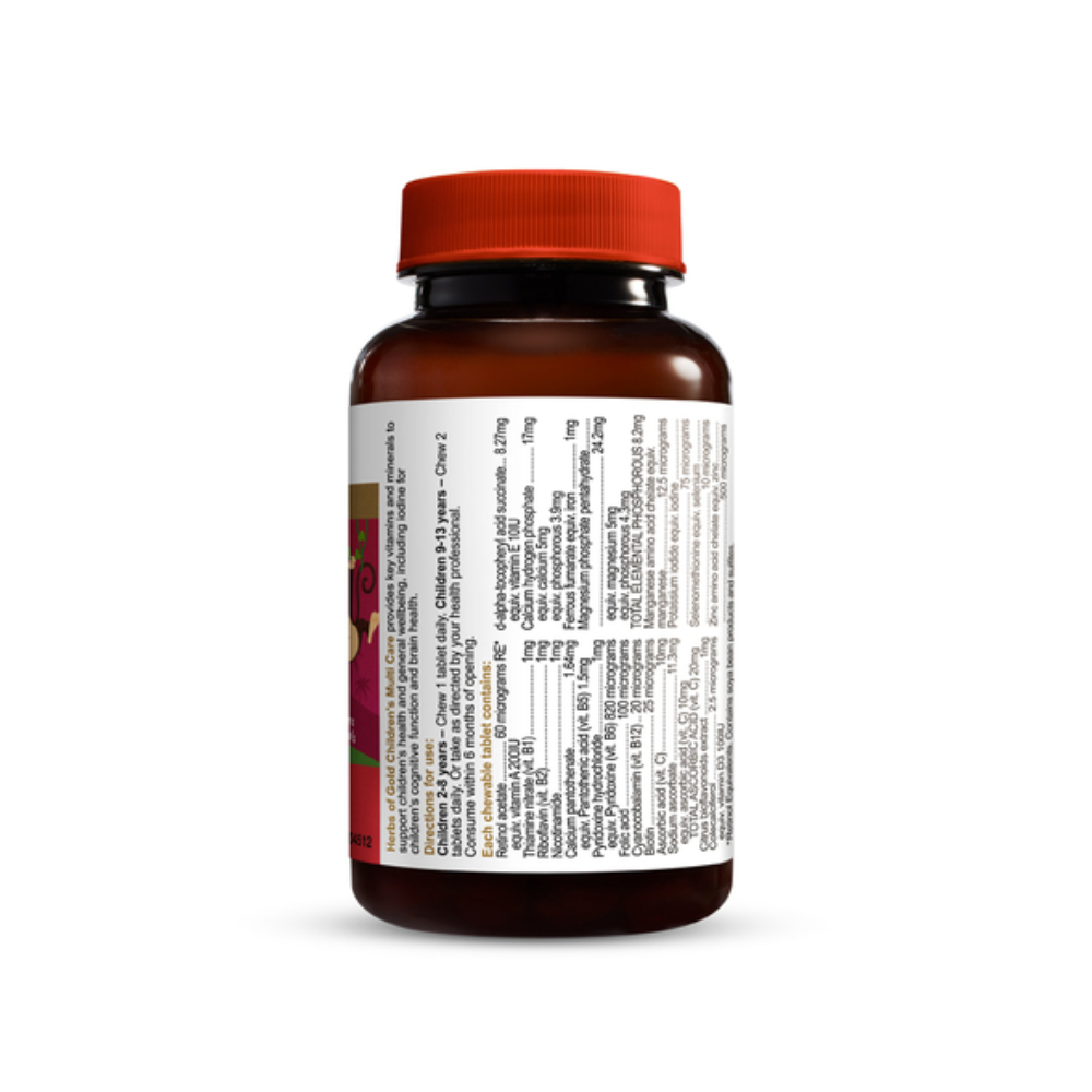 Herbs Of Gold Children's Multi-Care (60 Chewable Tablets)