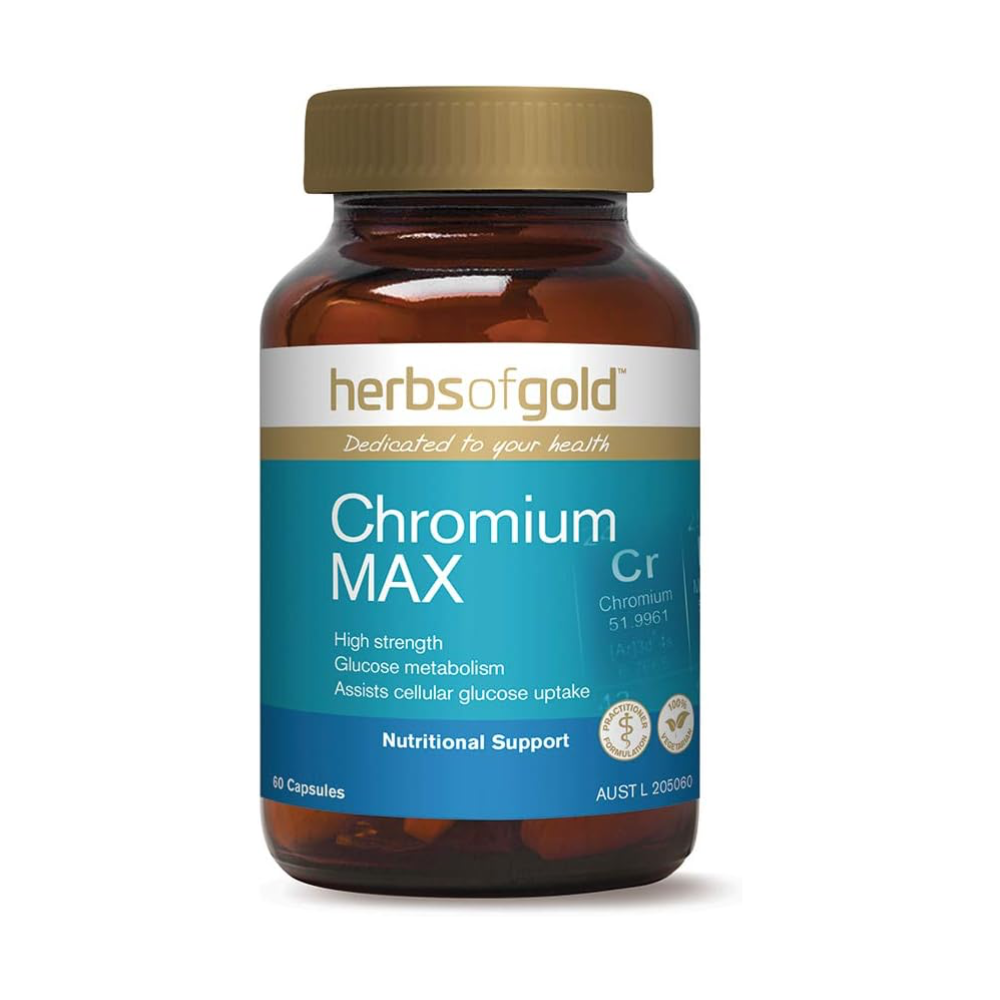 Herbs Of Gold Chromium MAX (60 Capsules)