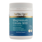 Herbs Of Gold Magnesium Citrate 900 (120 Vege Capsules)