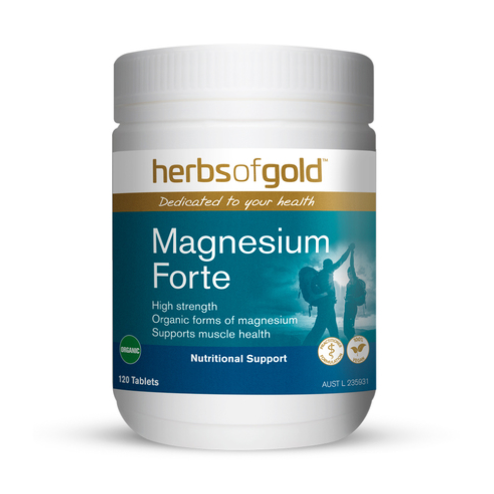 Herbs Of Gold Magnesium Forte (120 Tablets)