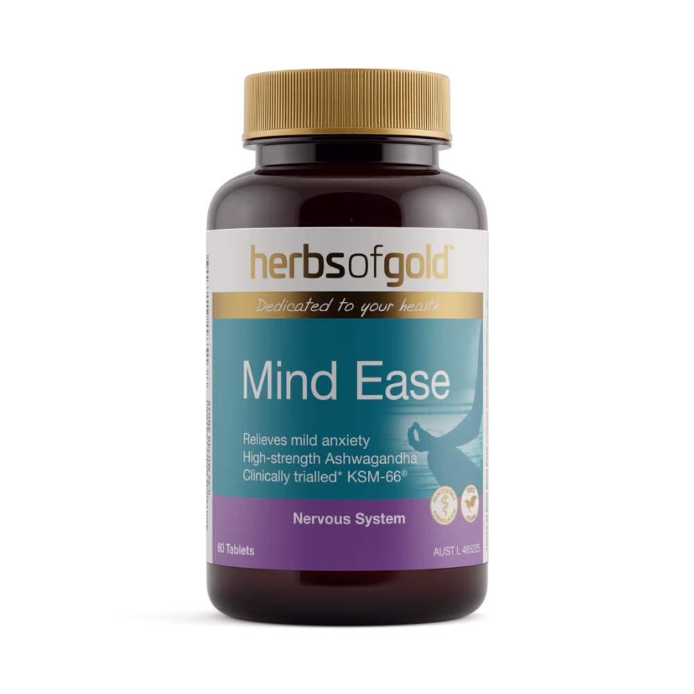 Herbs Of Gold Mind Ease (60 Tablets)