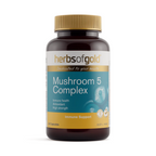 Herbs Of Gold Mushroom 5 Complex (60 Capsules)
