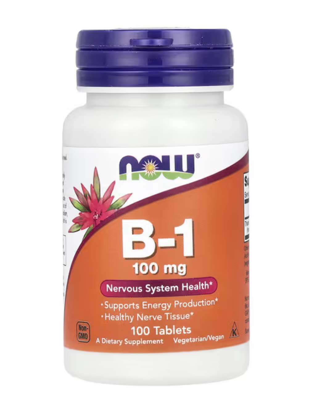 NOW Foods, B-1, 100 mg, 100 Tablets