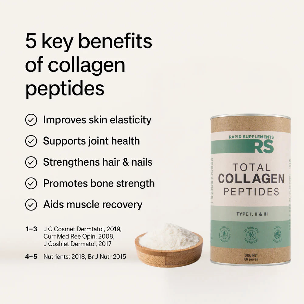 Rapid Supplements Total Collagen Peptides Unflavoured