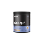 Black container labeled 'switch sleep+' on a white background
