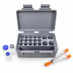 Peptide vial case