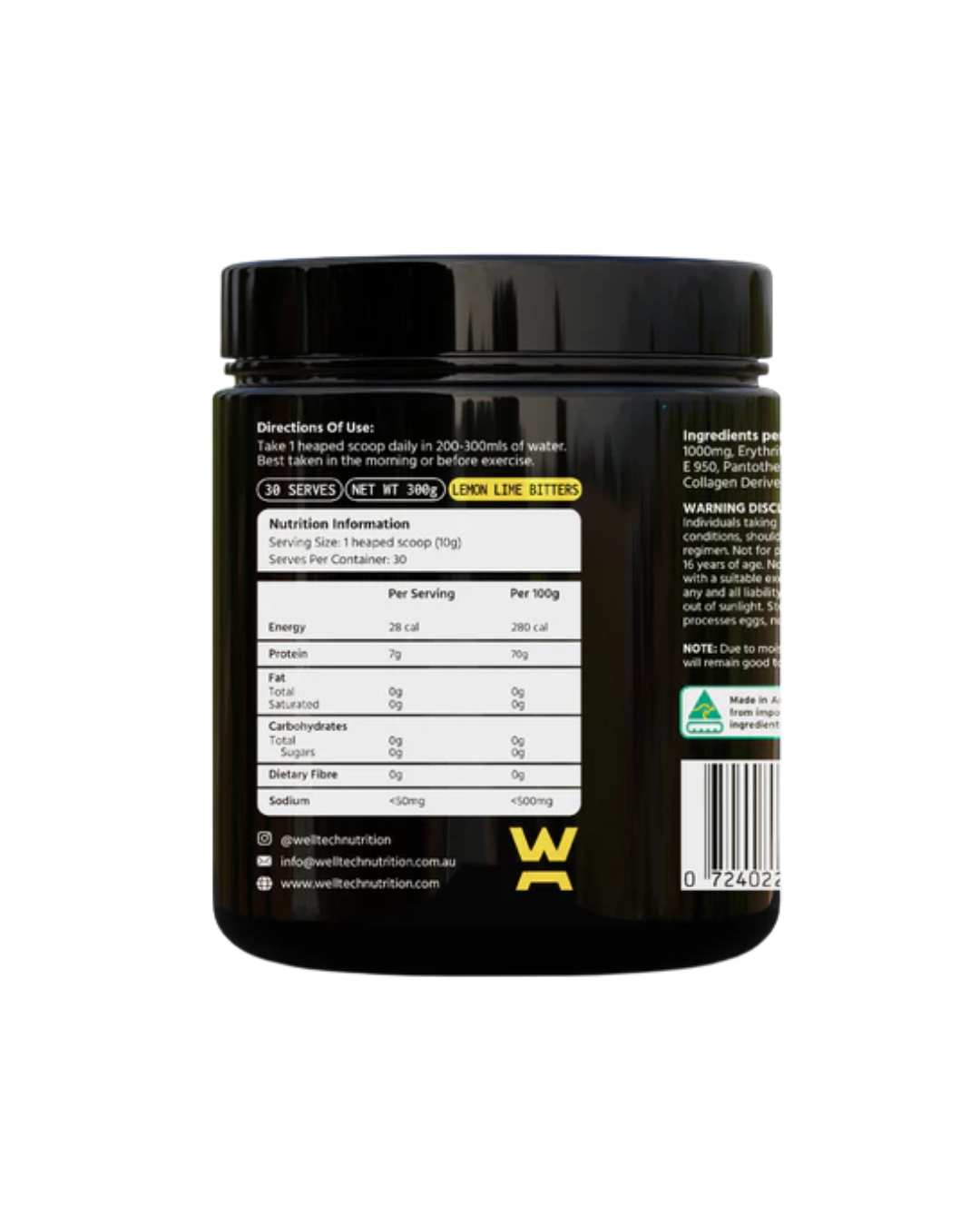 GH Pept with Pentapeptide-4 – 300g - GH Booster Growth Hormone Optimiser