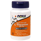 NOW Foods, L-Theanine, 60 Veg Capsules