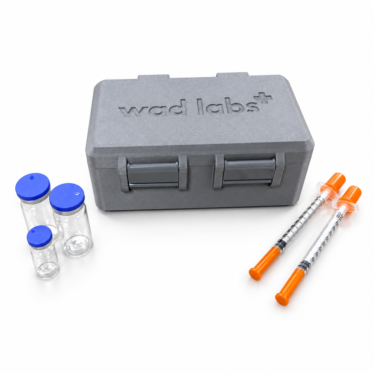 Peptide vial case