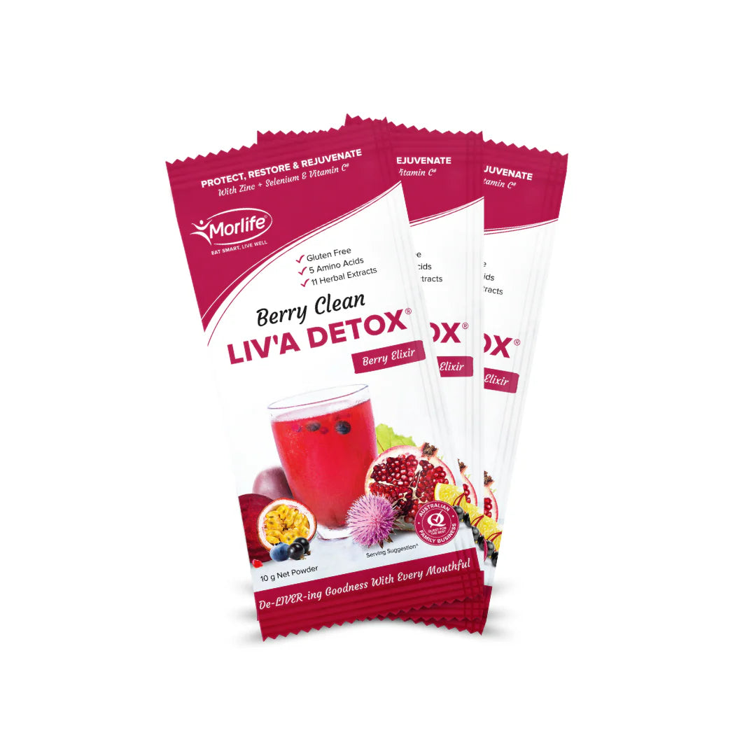 Morlife Berry Clean Liva Detox Berry Elixir