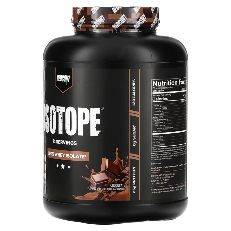 Redcon1 Isotope Whey Protein Isolate (WPI) 100% Whey Isolate