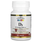 21st Century D3 25 mcg (1,000 IU) 60 Tablets
