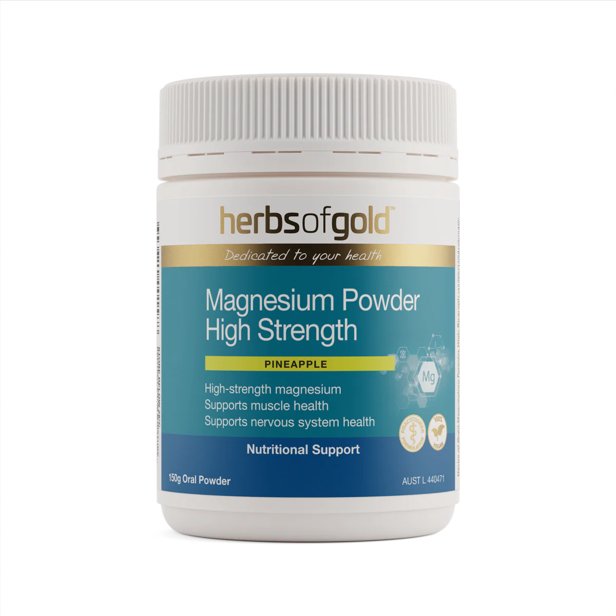Herbs Of Gold Magnesium Powder High Strength (Oral Powder 150g)