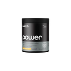 Black container labeled 'switch power' on a white background