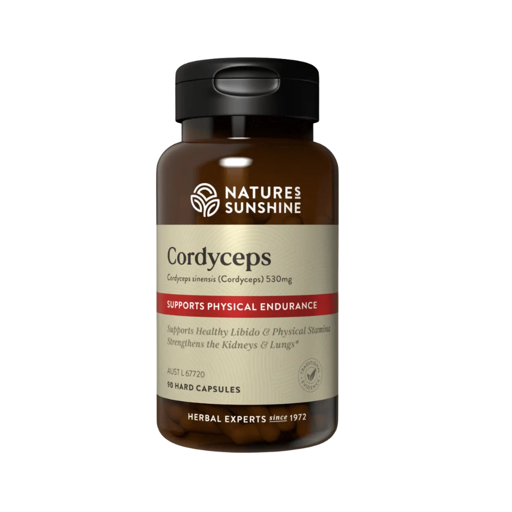 Nature Sunshine Cordyceps 90 Hard Capsules