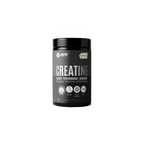 Creatine supplement container with ATP Science branding on a white background