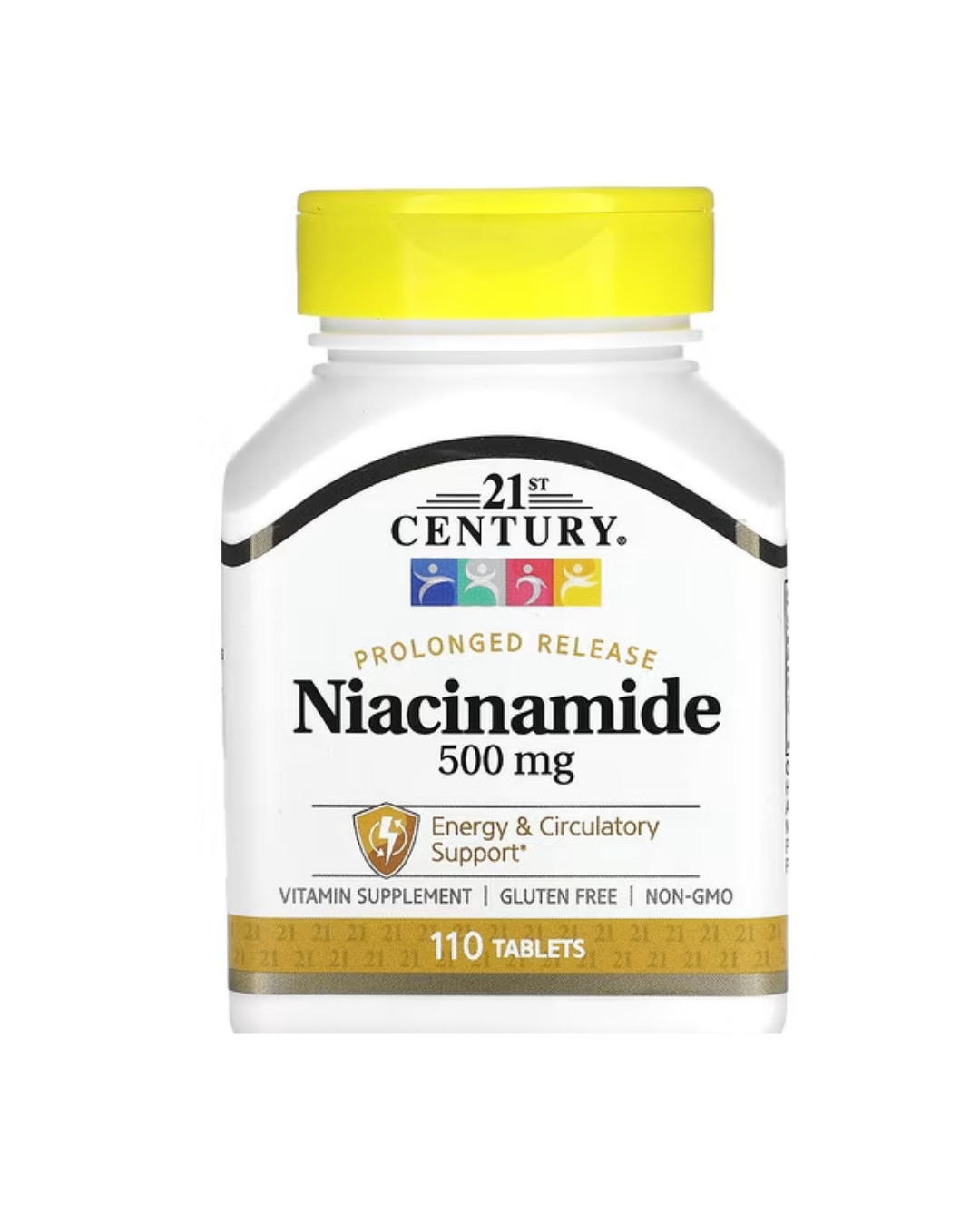 21st Century Prolonged Release Niacinamide 500mg 110 Tablets