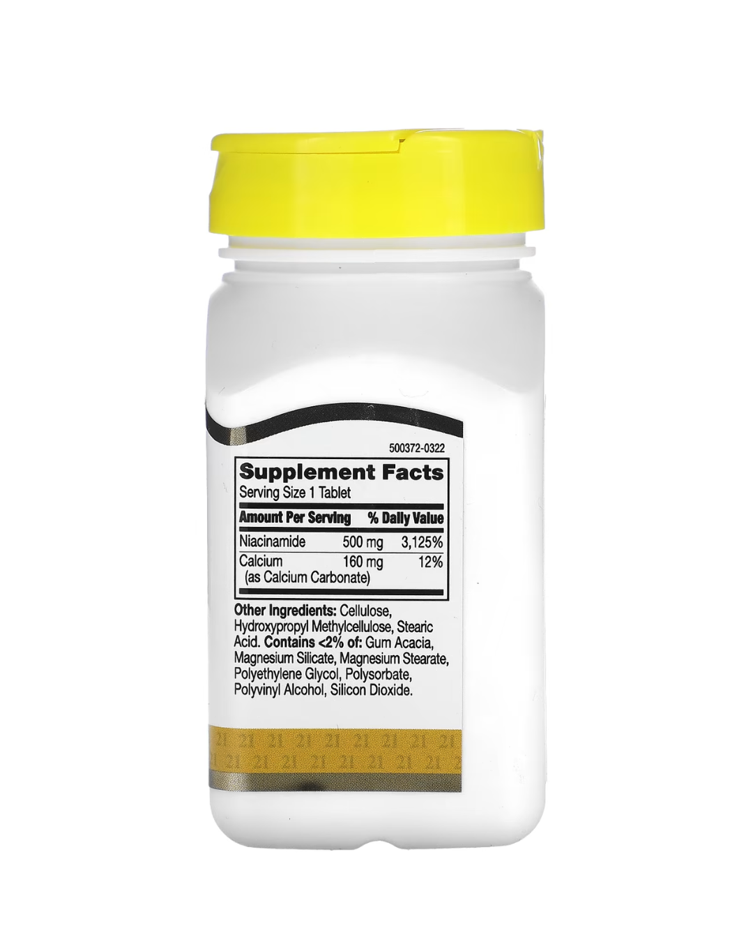 21st Century Prolonged Release Niacinamide 500mg 110 Tablets