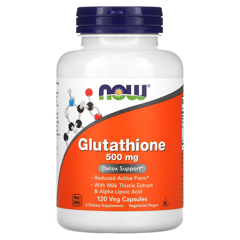 NOW Glutathione 500mg 30 Caps