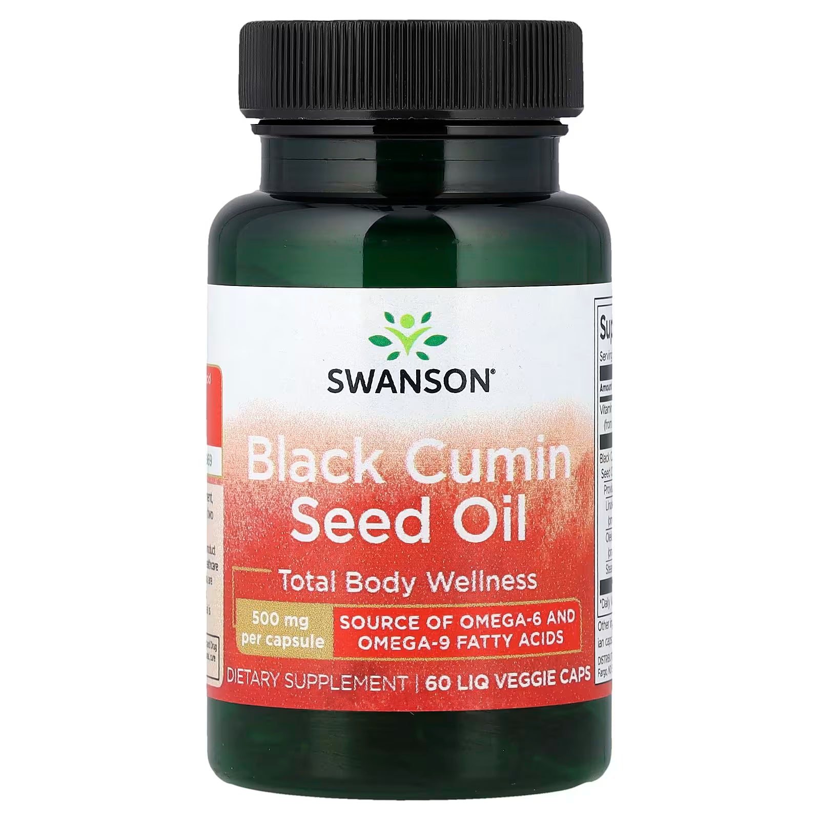 Swanson, Black Cumin Seed Oil, 60 Liq Veggie Caps