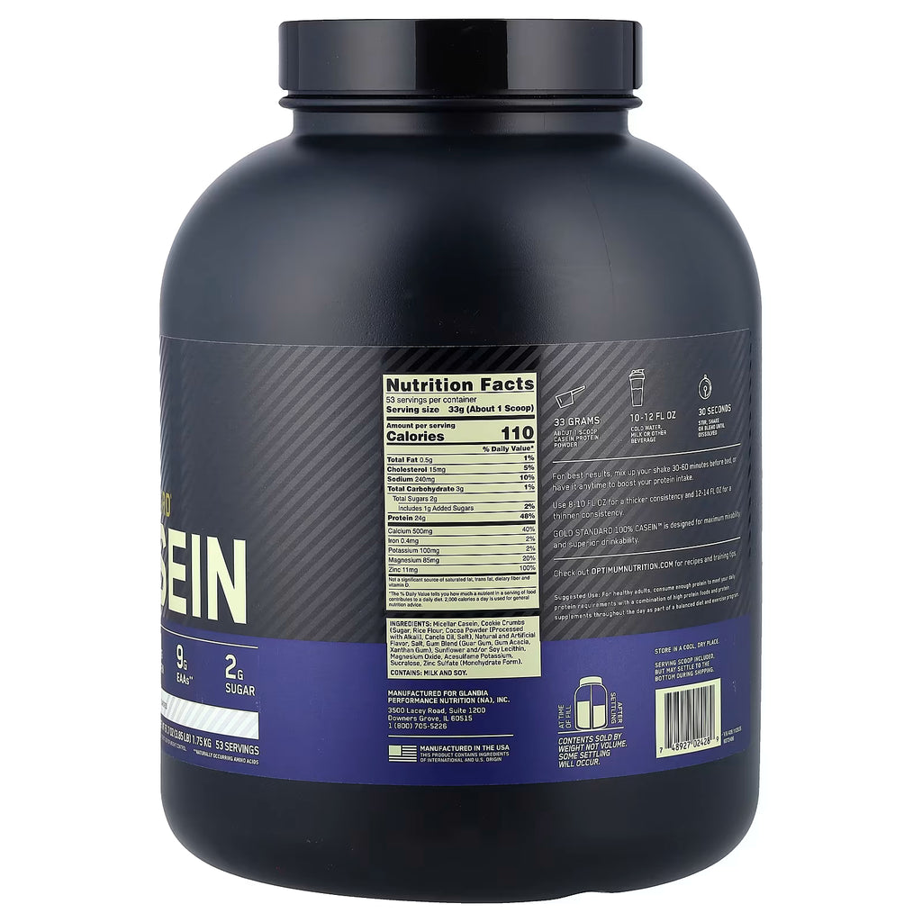 Optimum Nutrition Gold Standard Casein 1.8KG