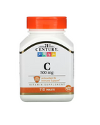 21st Century Vitamin C 500 mg (110 Tablets)