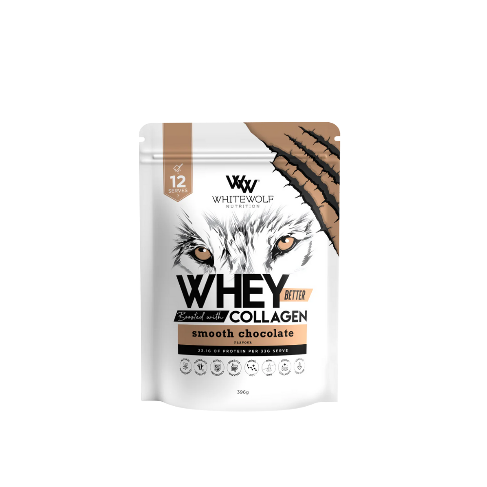 White Wolf Nutrition Whey Protein + Collagen 990g