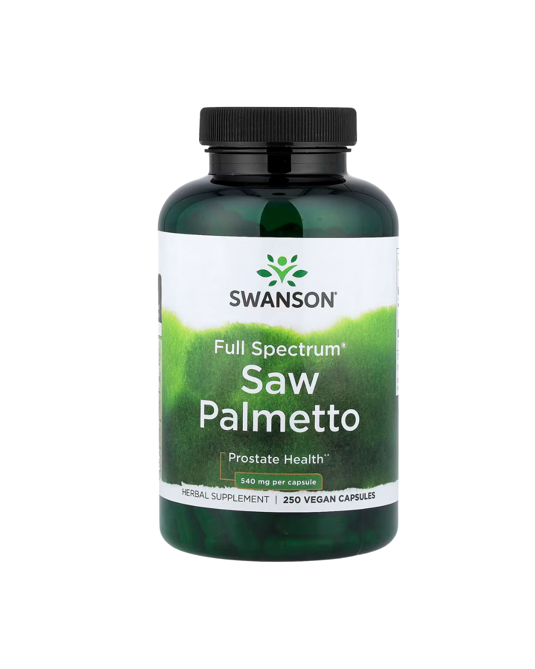 Swanson, Full Spectrum® Saw Palmetto, 540 mg, 250 Vegan Capsules