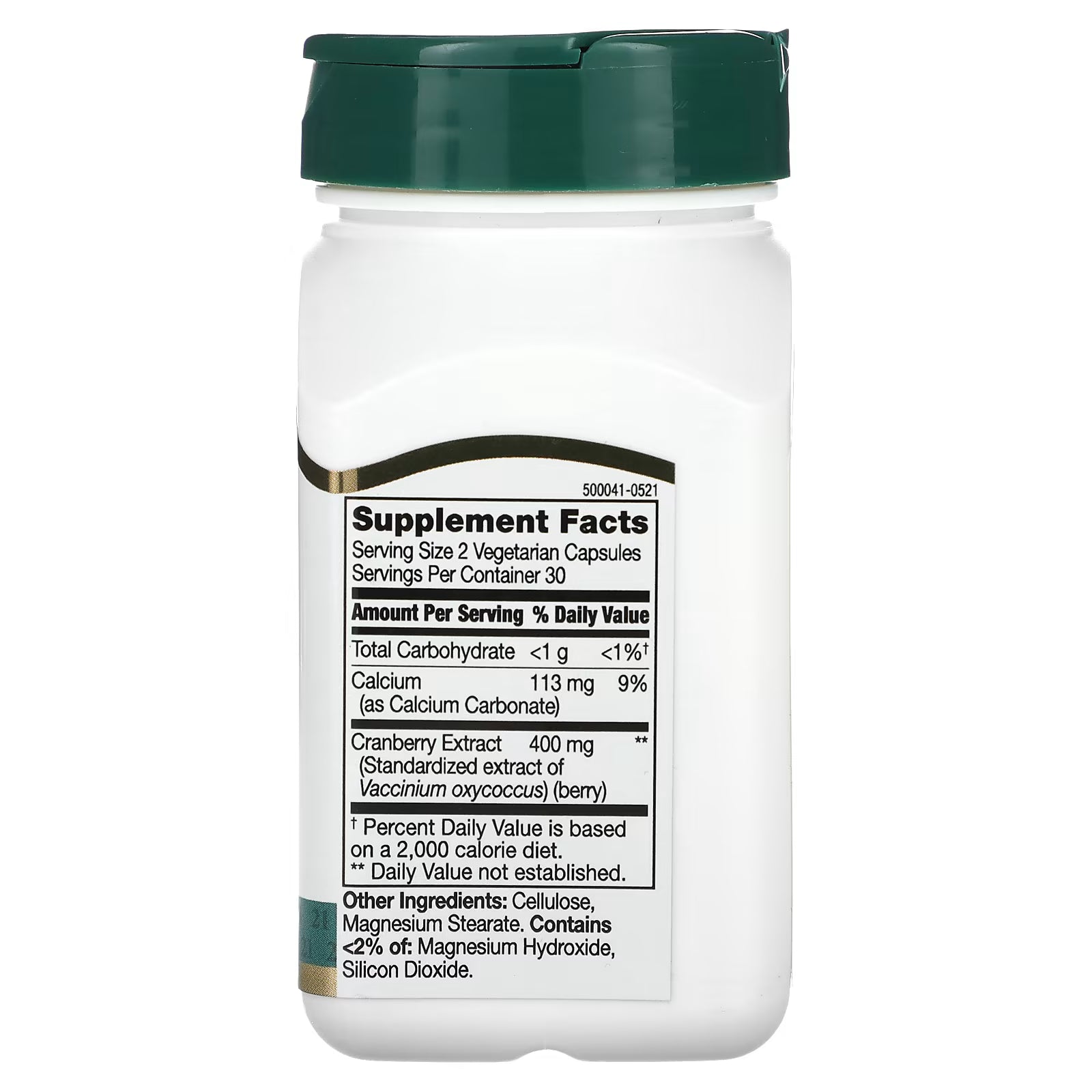 21st Century Cranberry Extract 60 Capsules