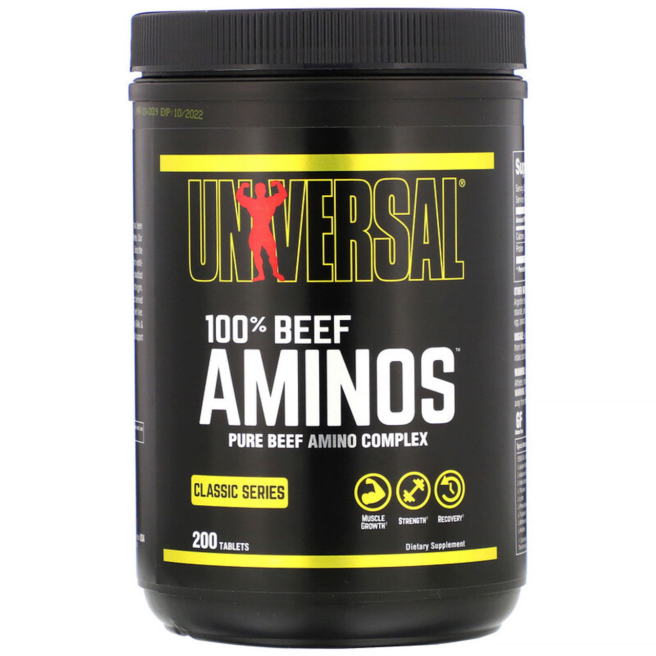 Universal 100% Beef Aminos, 200 Tablets