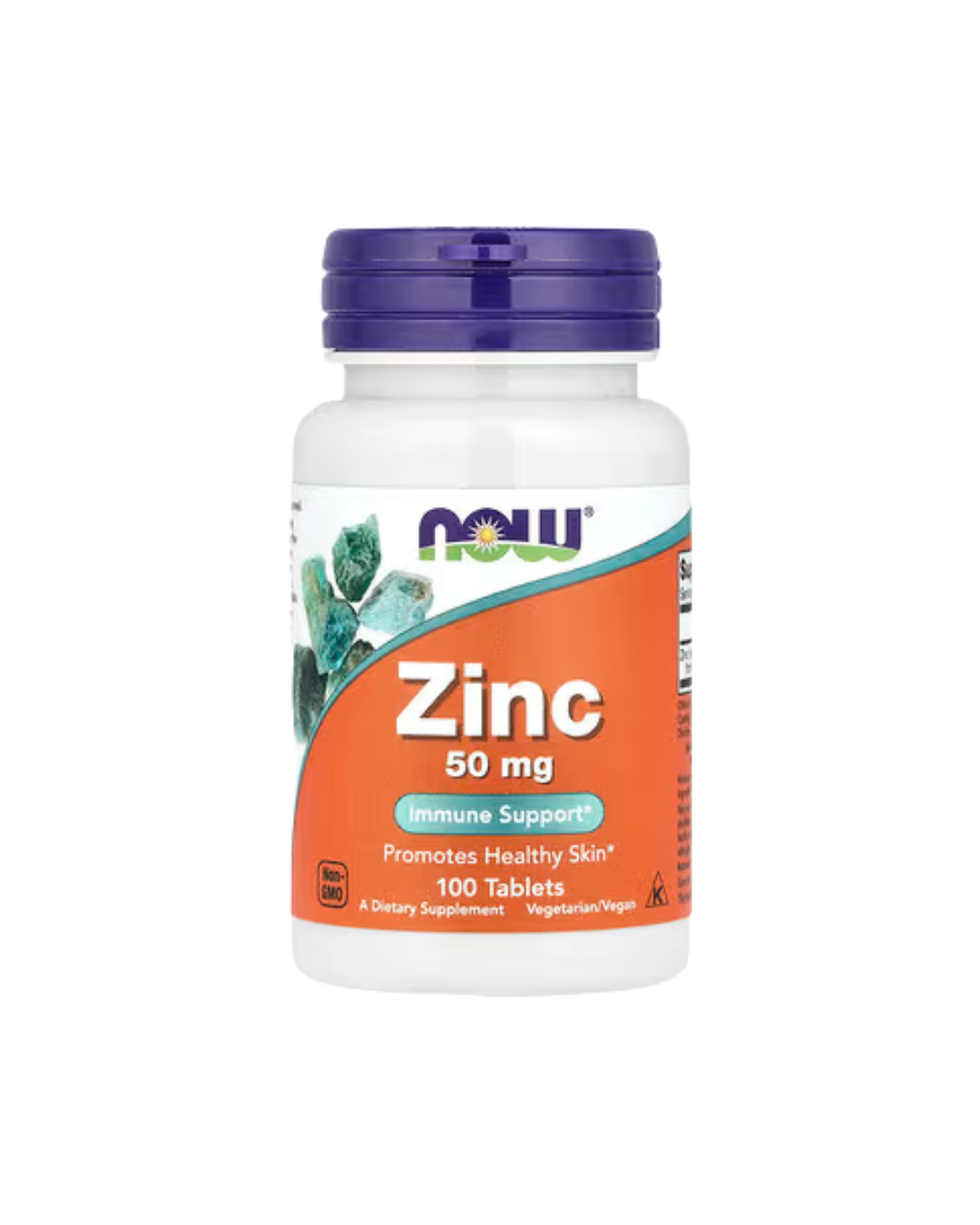 NOW Foods ZINC 50mg 100 Tabs