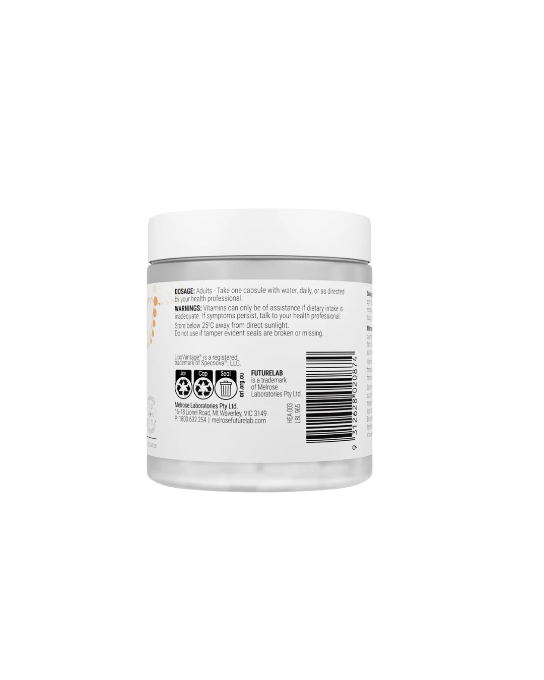 Melrose FutureLab Vitamin C Liposomal 30 Capsules
