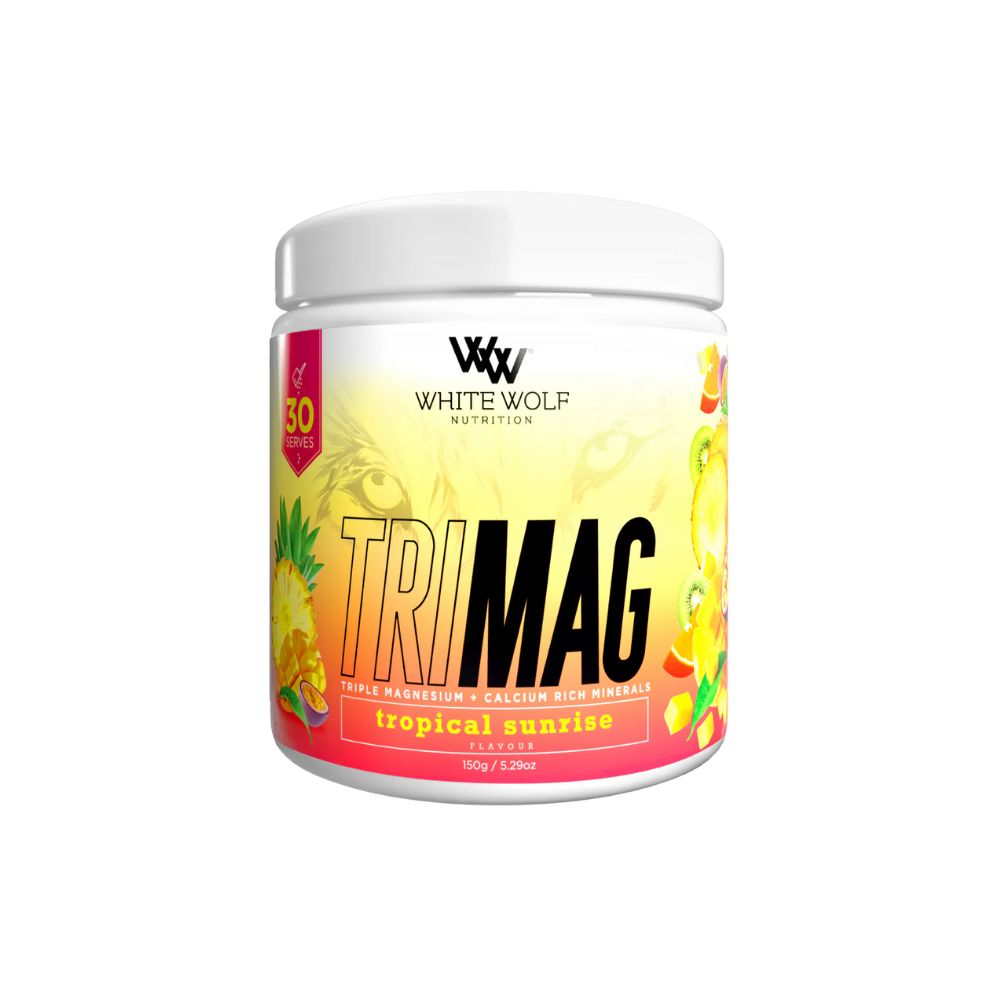 White Wolf Nutrition TriMag: Triple Magnesium + Calcium 150g