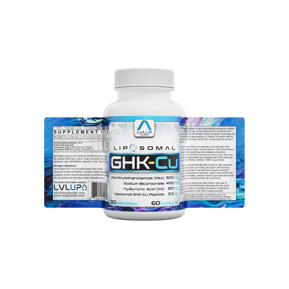 LVLUP Liposomal GHK-Cu Nutrition Shark LVLUP Liposomal GHK-Cu Nutrition Shark