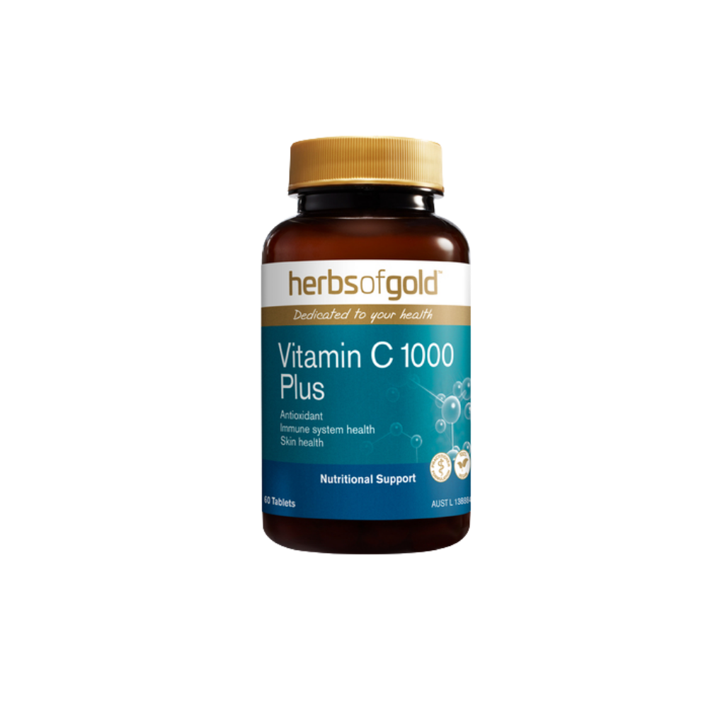 Herbs Of Gold Vitamin C 1000 Plus (60 Tablets)
