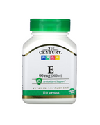 21st Century Vitamin E 90 mg (200 IU) 110 Softgels
