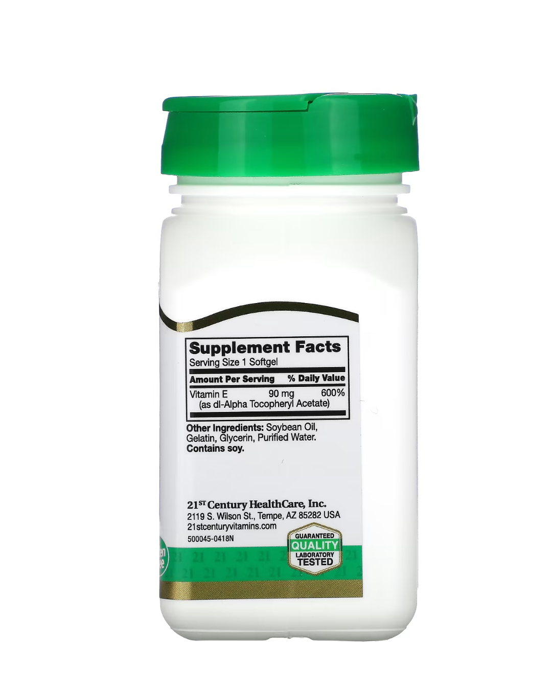 21st Century Vitamin E 90 mg (200 IU) 110 Softgels