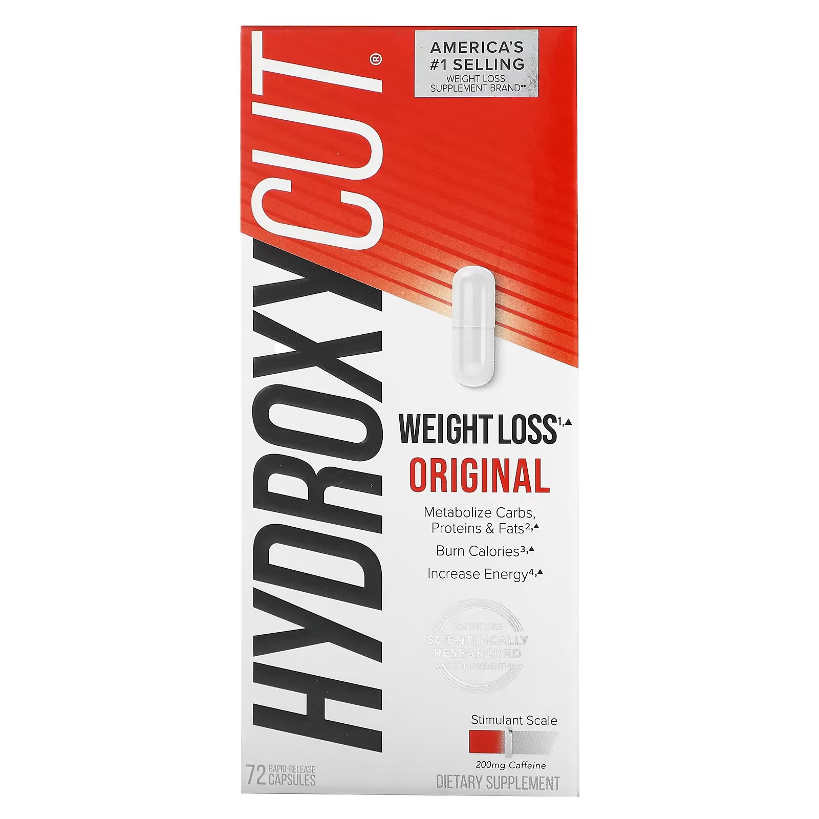 Hydroxycut, Weight Loss Original, 72 Fast-Release Capsules