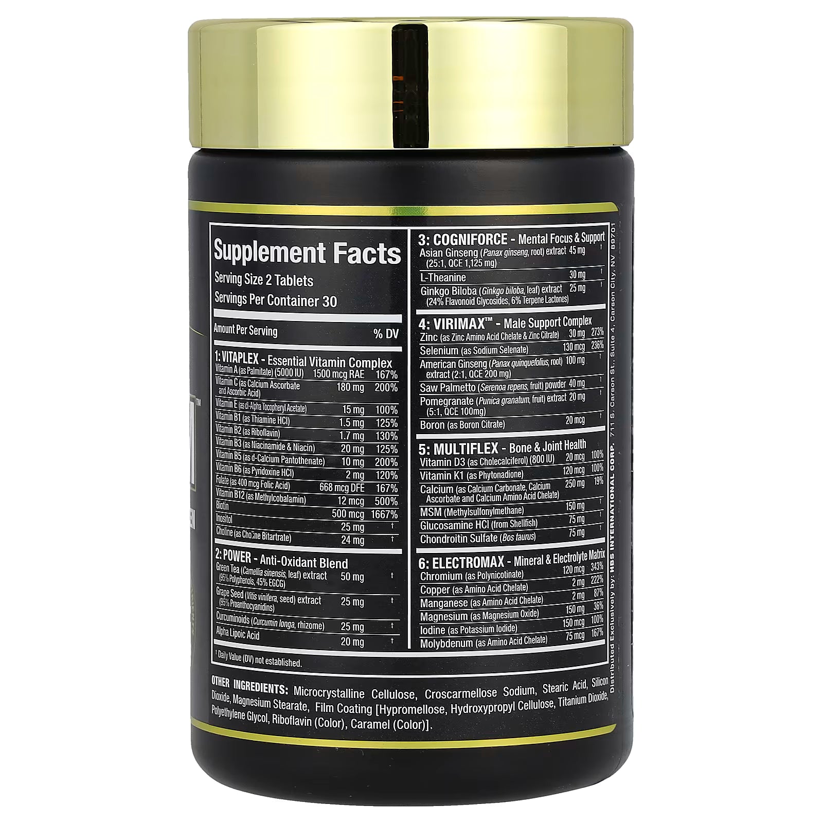 ALLMAX VITAFORM 60 tablets