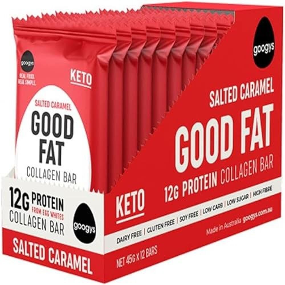 Googys Good Fat Collagen Bar 12 PACK