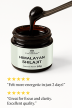 Yuro Naturals™ Shilajit Resin – 50g | Himalayan Fulvic Minerals