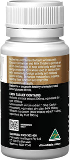 Vitaceuticals Berberine+ 500mg Berberine